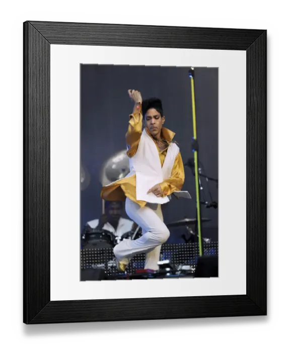 Framed Print : France-Music-Prince