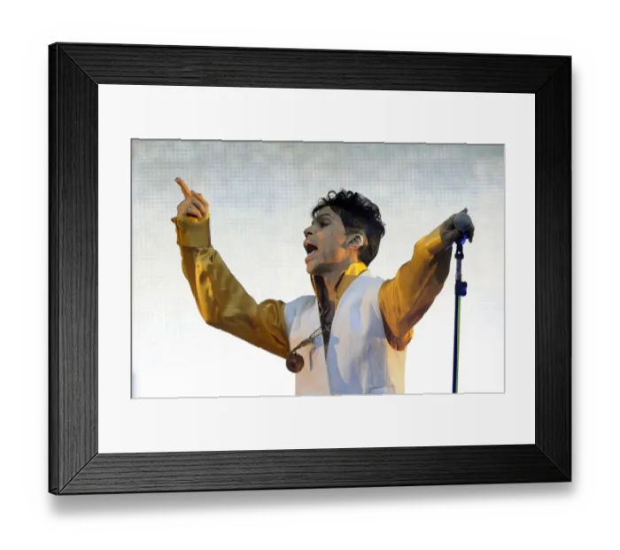 Framed Print : France-Music-Prince Framed Print : France-Music-Prince