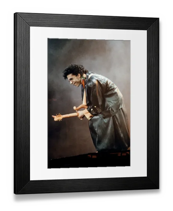 Framed Print : France-Us-Entertainment-Music-Prince