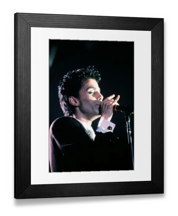 Framed Print : France-Us-Entertainment-Music-Prince Framed Print : France-Us-Entertainment-Music-Prince