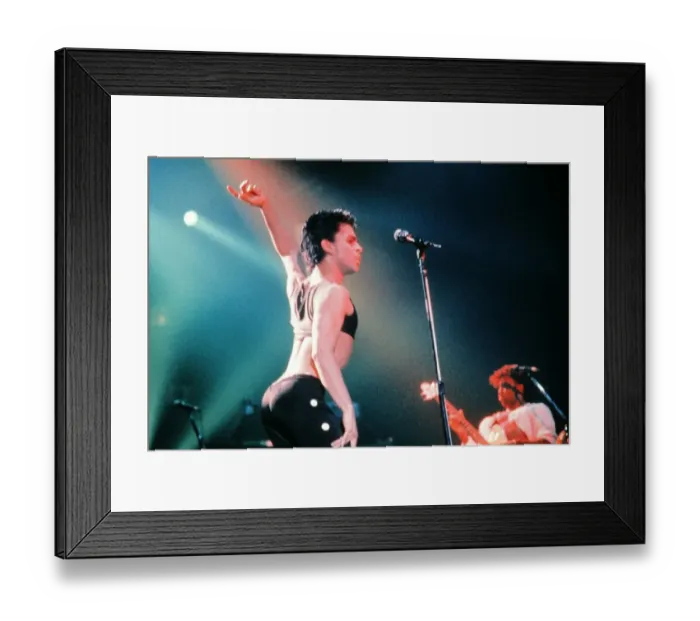 Framed Print : France-Us-Entertainment-Music-Prince Framed Print : France-Us-Entertainment-Music-Prince