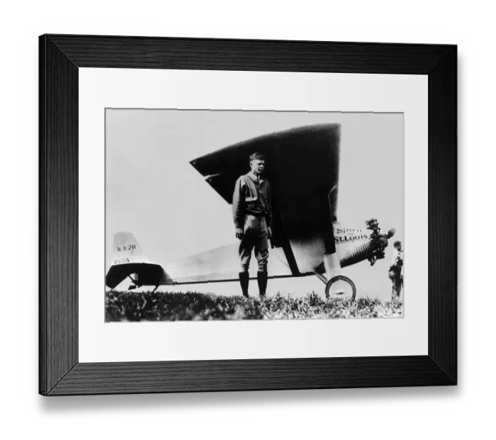 Framed Print : Lindbergh-Aviation Framed Print : Lindbergh-Aviation