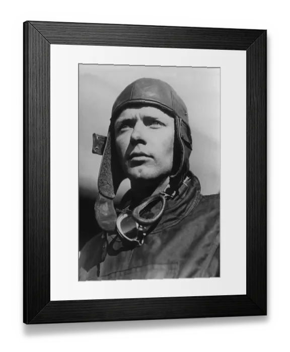 Framed Print : Lindbergh-Portrait Framed Print : Lindbergh-Portrait
