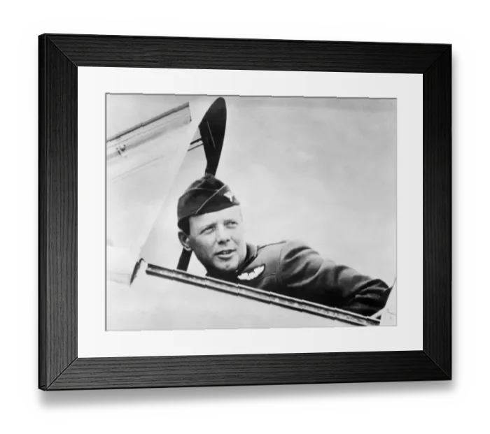 Framed Print : Charles Lindbergh