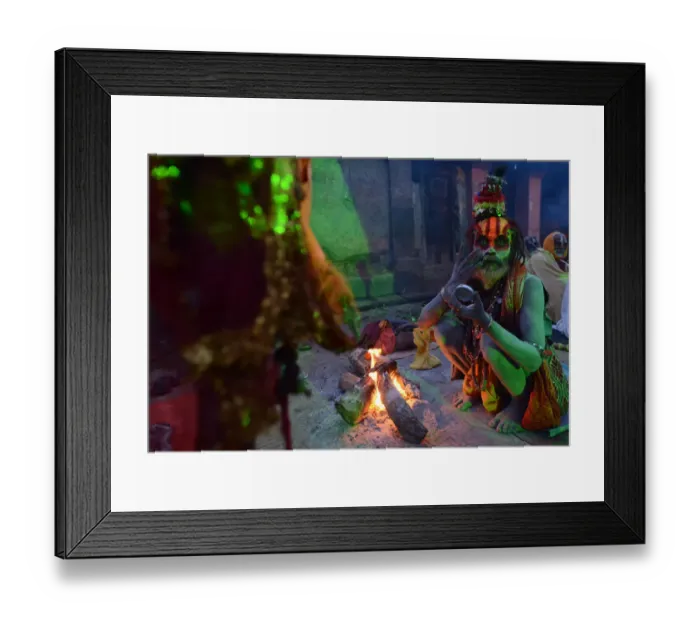 Framed Print : Nepal-Religion-Hindu-Festival