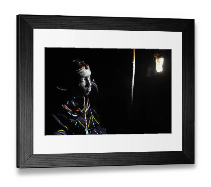 Framed Print : Kenya-Culture-Msai Framed Print : Kenya-Culture-Msai