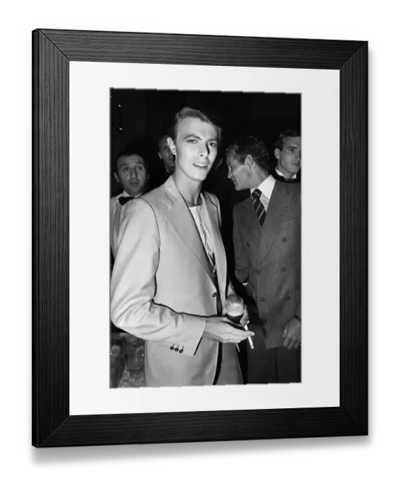 Framed Print : France-Film-Festival-Bowie Framed Print : France-Film-Festival-Bowie