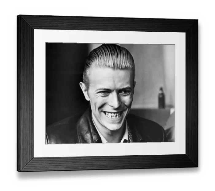 Framed Print : Musique-David Bowie Framed Print : Musique-David Bowie