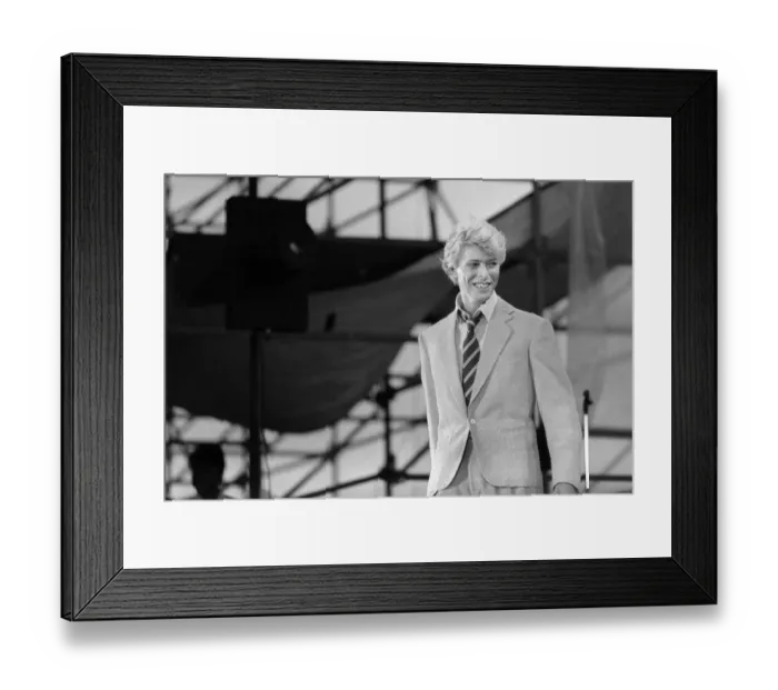 Framed Print : France-Music-Bowie Framed Print : France-Music-Bowie