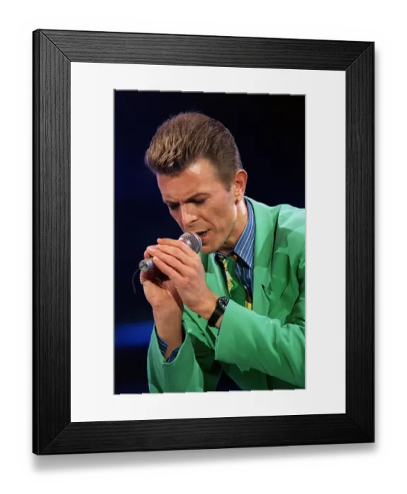 Framed Print : Musique-David Bowie Framed Print : Musique-David Bowie