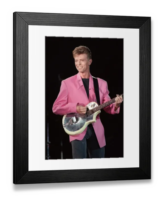 Framed Print : France-Music-Bowie Framed Print : France-Music-Bowie