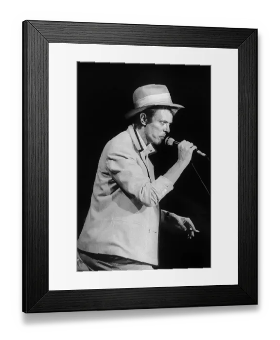 Framed Print : Belgium-Music-Bowie Framed Print : Belgium-Music-Bowie