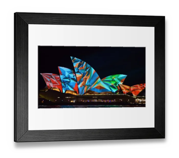 Framed Print : Australia-Art-Vivid