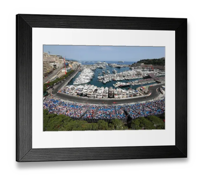 Framed Print : Auto-Prix-F1-Mon-Qualifying