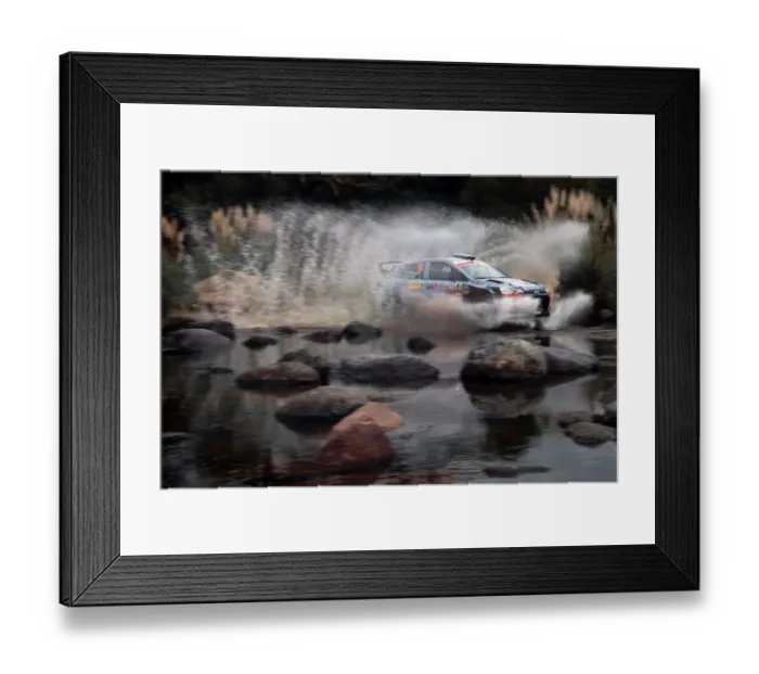Framed Print : Auto-Rally-Wrc-Argentina