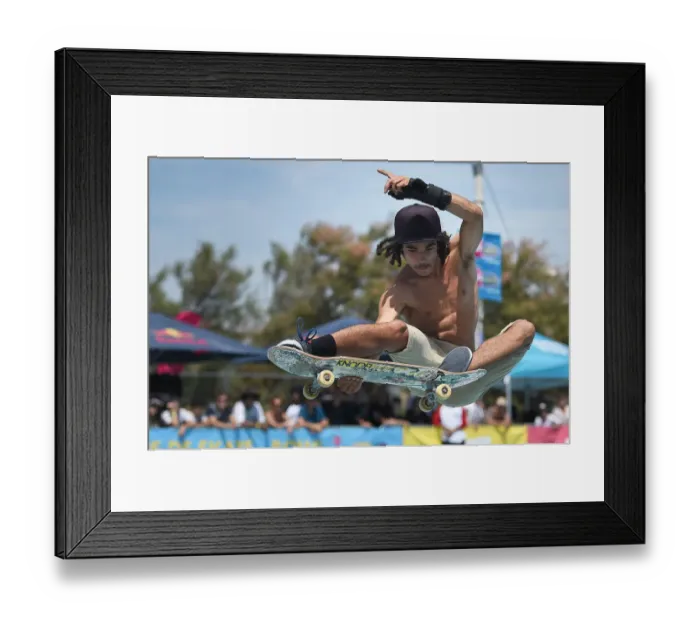Framed Print : Sport-Loisirs-Skateboard