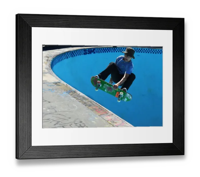 Framed Print : Sport-Loisirs-Skateboard