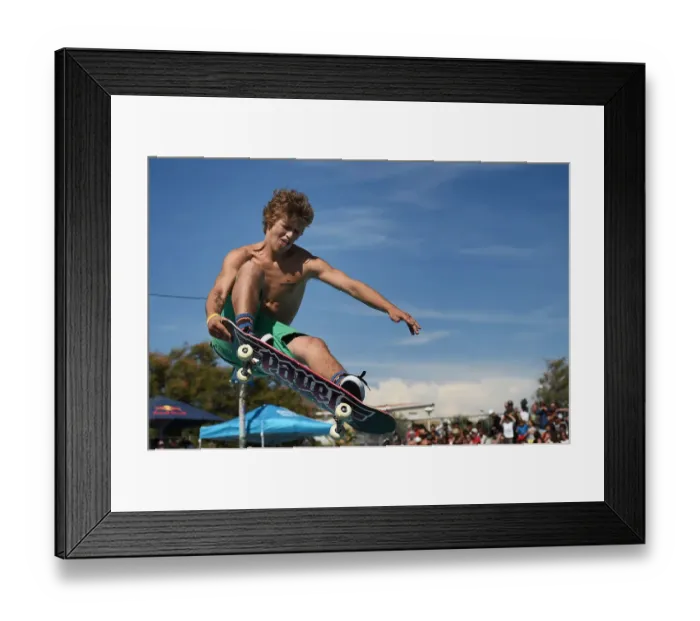 Framed Print : Sport-Loisirs-Skateboard