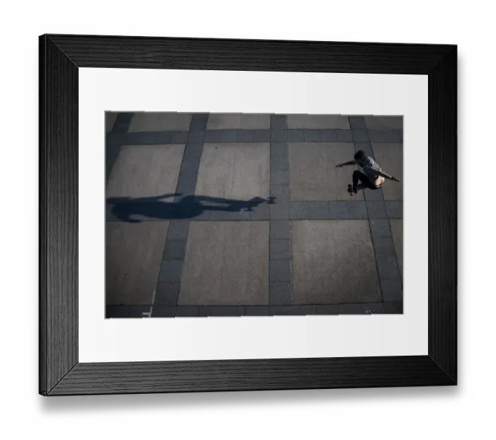 Framed Print : France-Skateboard-Feature Framed Print : France-Skateboard-Feature