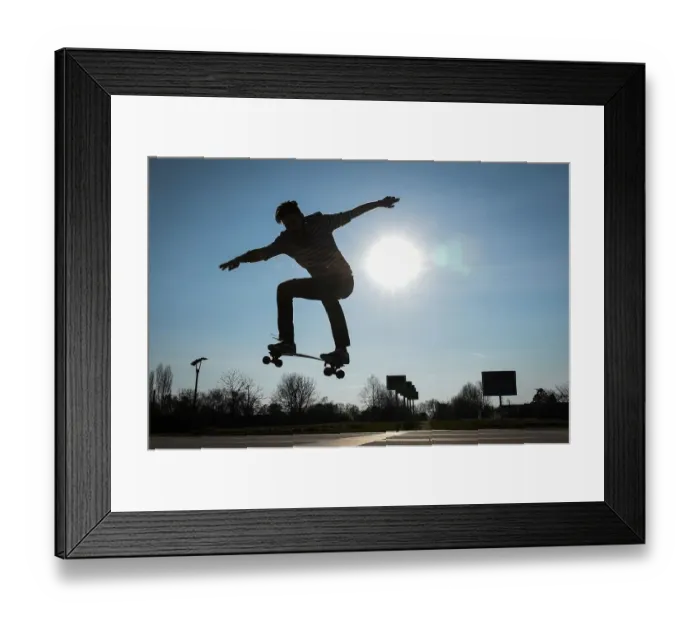 Framed Print : France-Skateboard-Feature Framed Print : France-Skateboard-Feature
