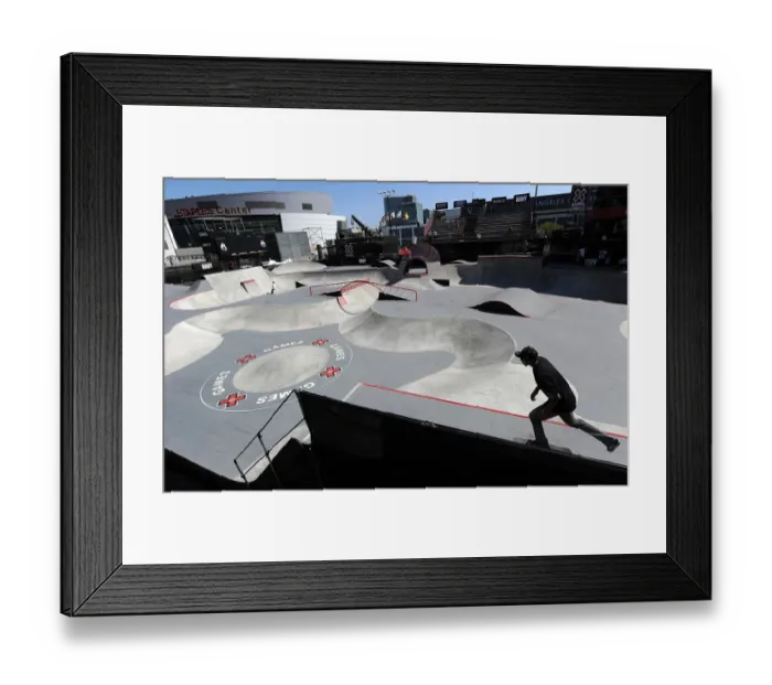 Framed Print : Us-X Games 16-Practice Framed Print : Us-X Games 16-Practice