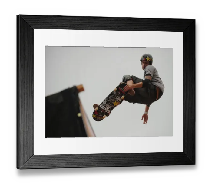 Framed Print : X-Games-Chn-China-Skateboarding