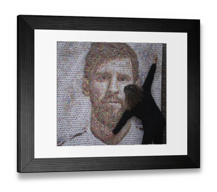 Framed Print : Argentina-Fbl-Wc-2018-Arg-Messi-Mural