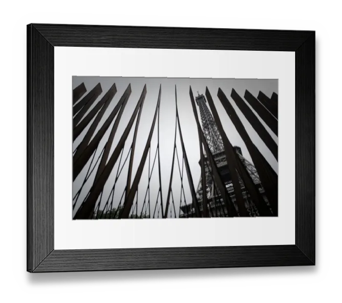 Framed Print : France-Paris-Tourism-Security-Eiffel-Tower Framed Print : France-Paris-Tourism-Security-Eiffel-Tower