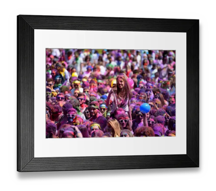 Framed Print : France-Color-Run-Sport-Entertainment Framed Print : France-Color-Run-Sport-Entertainment