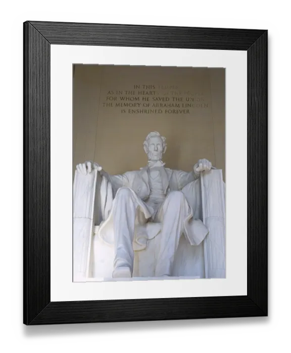 Framed Print : Cityscapes-Washington-Lincoln Memorial Framed Print : Cityscapes-Washington-Lincoln Memorial