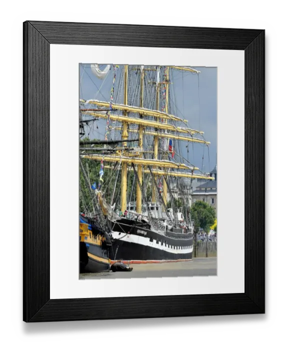 Framed Print : France-Sailing-History-Wine-Festival Framed Print : France-Sailing-History-Wine-Festival