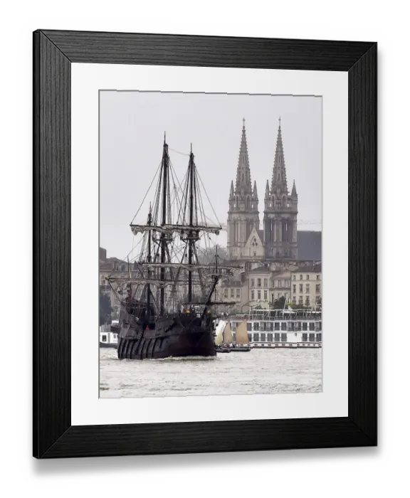 Framed Print : France-Sailing-History-Wine-Festival Framed Print : France-Sailing-History-Wine-Festival