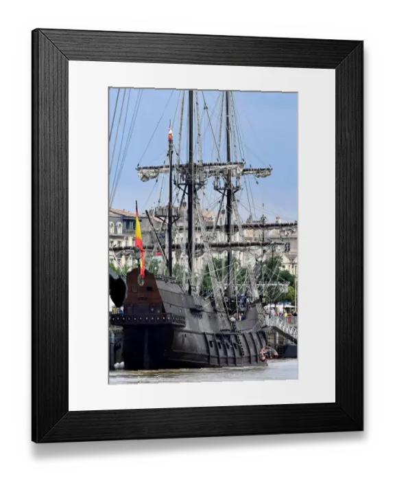 Framed Print : France-Sailing-History-Wine-Festival Framed Print : France-Sailing-History-Wine-Festival