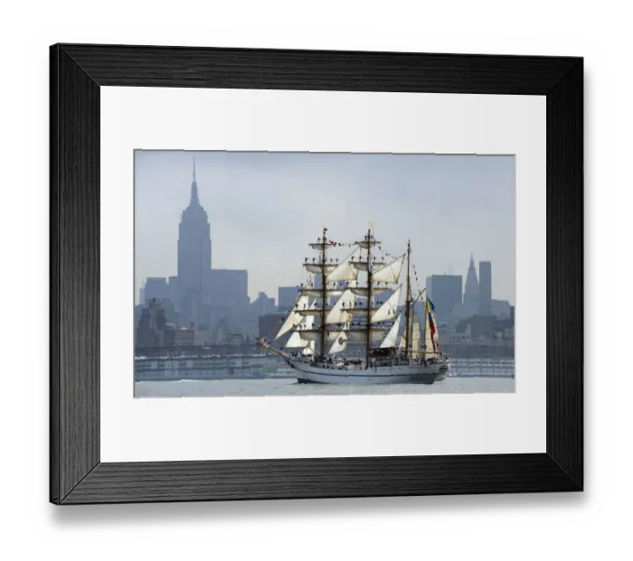 Framed Print : Us-Fleet Week-Tall Ships Framed Print : Us-Fleet Week-Tall Ships