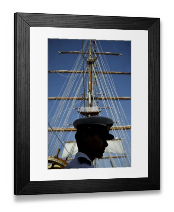 Framed Print : Por-Sailing-Tall Ships Races