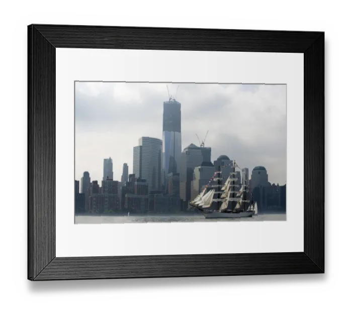 Framed Print : Us-Fleet Week-Tall Ships