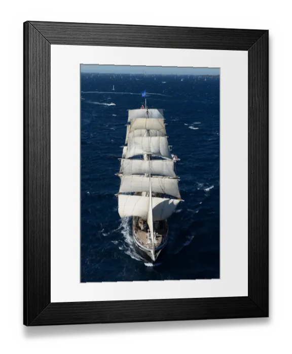 Framed Print : France-Sailing-Heritage