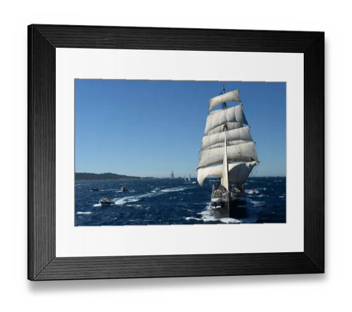 Framed Print : France-Sailing-Heritage