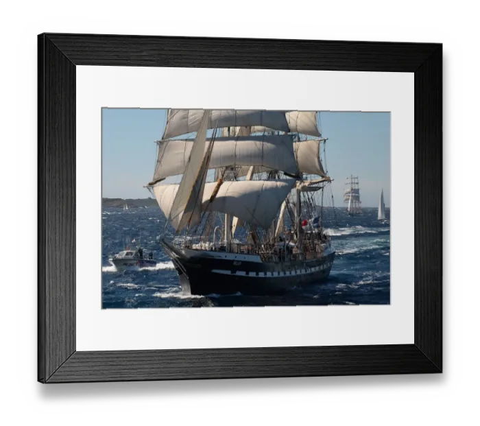 Framed Print : France-Sailing-Heritage Framed Print : France-Sailing-Heritage