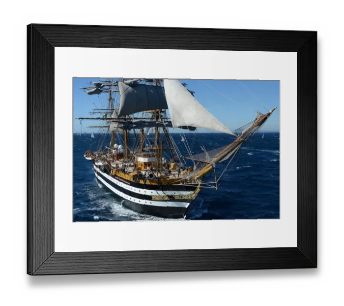 Framed Print : France-Sailing-Heritage