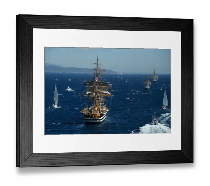 Framed Print : France-Sailing-Heritage