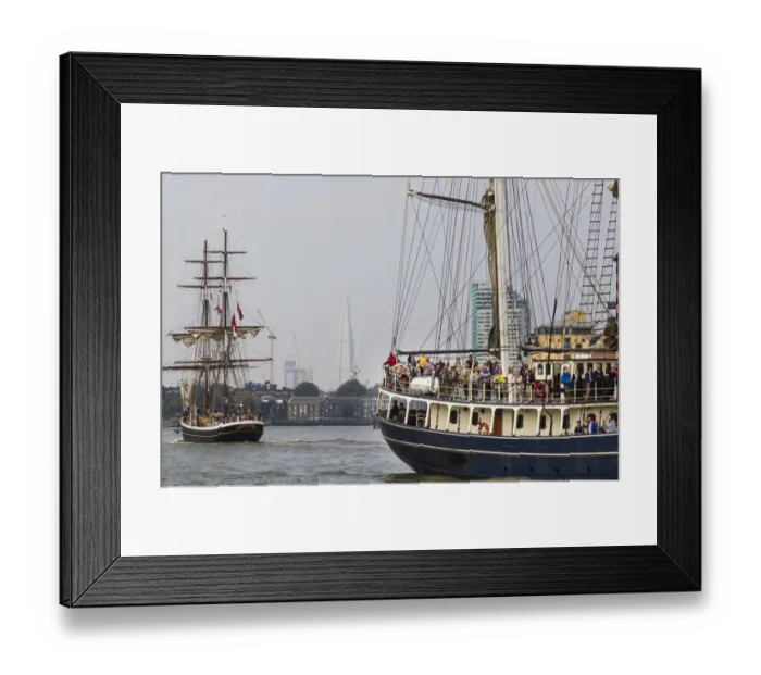 Framed Print : Britain-Offbeat-Tall Ships