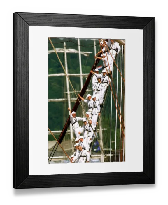 Framed Print : France-Poland-Tall Ships 2