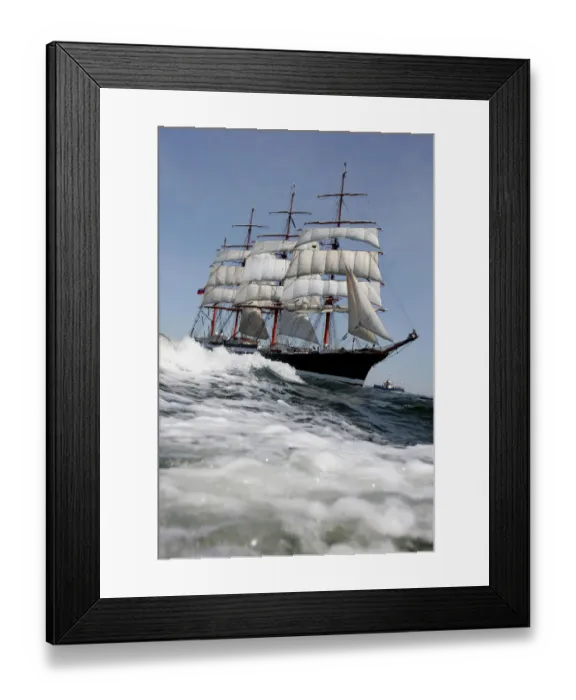 Framed Print : Lithuania - Tall - Ships - Sailing
