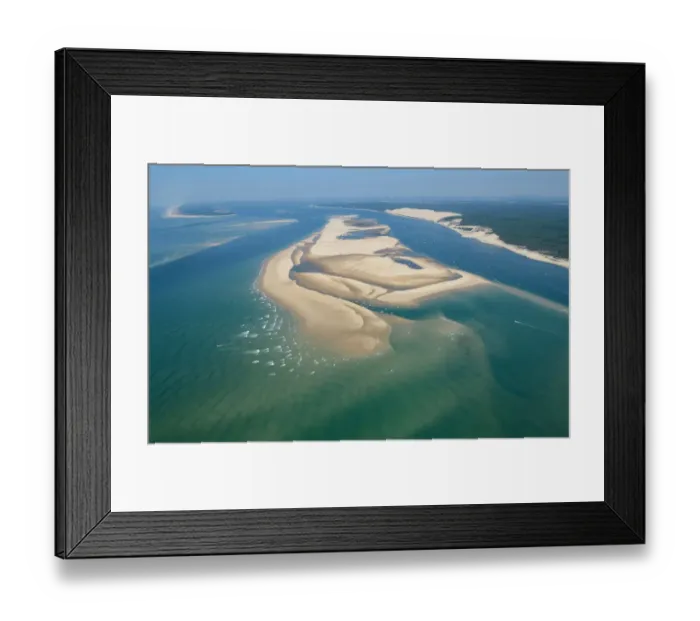 Framed Print : France-Summer-Arcachon-Feature