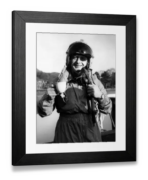 Framed Print : Pilot-Campbell-England