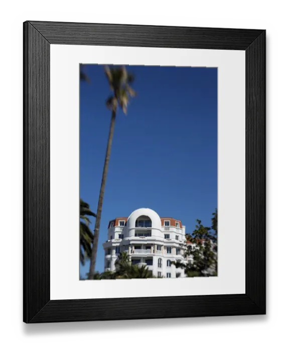 Framed Print : France-Cannes-Festival-Majestic