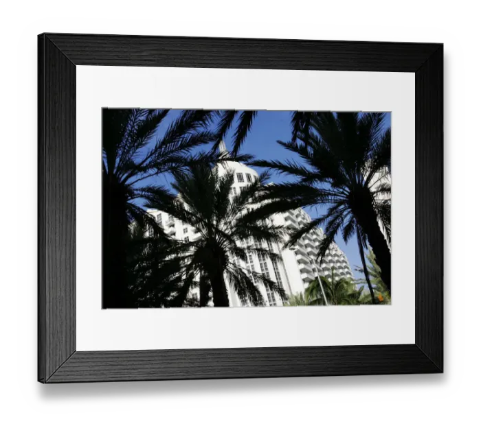 Framed Print : Us-Miami Beach-Art Deco-Building Framed Print : Us-Miami Beach-Art Deco-Building