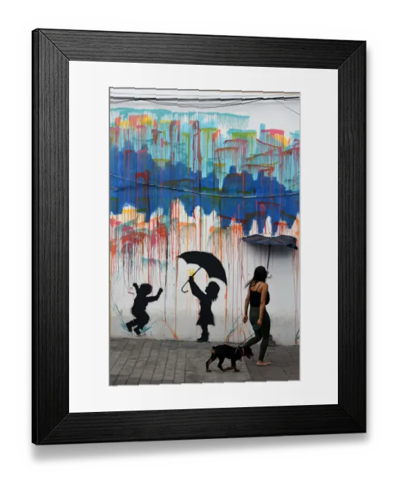 Framed Print : Honduras-Street-Feature