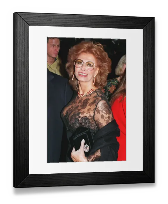 Framed Print : Us-Sophia Loren